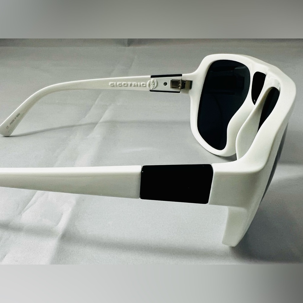 Electric Visual Bickle Gloss White Frames Grey Le… - image 2